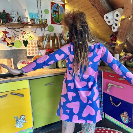 Kleid in A-Form Größe 40