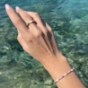 Marigria Jewelry - Perlenring „Rosé“ 