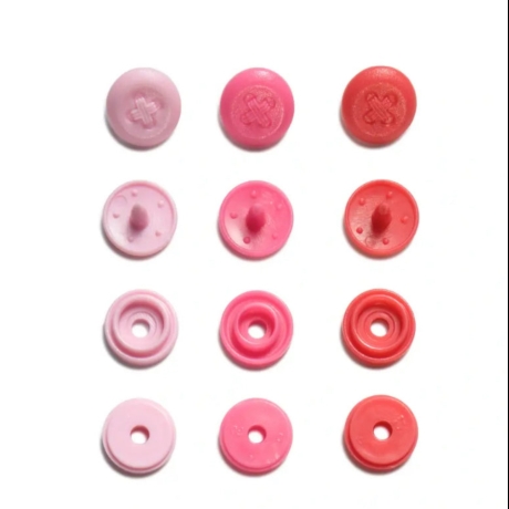 Druckknopf Mini Color Snaps,Prym Love,9mm,Rosa Pink Rot Art.39360