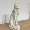 Schöne Figur einer ägyptischen Katze. Bastet 31 cm.