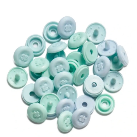 Druckknopf Mini Color Snaps, Prym Love,9mm, Hellblau Mint 393601