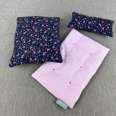 Maileg Mäusebett mit Matratze Bettzeug Puppenbett Maileg Zubehör