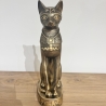 Schöne Figur einer ägyptischen Katze. Bastet 31 cm.