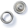 Druckknopf Jersey Nähfrei Silberfarbig Prym, 10 mm Art. 390107