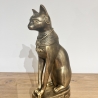 Schöne Figur einer ägyptischen Katze. Bastet 31 cm.