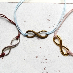 Infinity • Macramee Armband | Farbwahl | Armschmuck | Geschenk