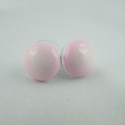 Ohrstecker Cabochon Rosa