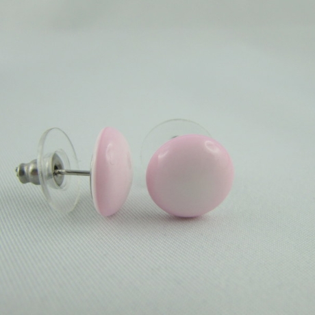 Ohrstecker Cabochon Rosa