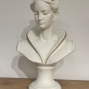 Wunderschöne Büste der Marquise. 51 cm.