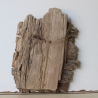 Treibholz Schwemmholz Driftwood  1  Brett Regal  33 cm  