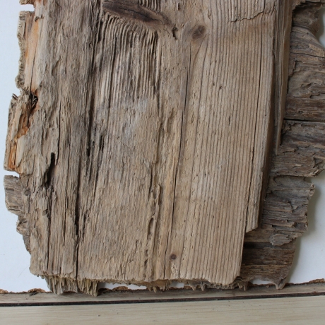 Treibholz Schwemmholz Driftwood  1  Brett Regal  33 cm  