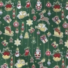 Weihnachtsstoff Baumwollstoff Popeline Poplin 