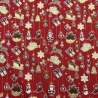 Weihnachtsstoff Baumwollstoff Popeline Poplin 