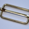 2x Schieber 30 mm gold Versteller beweglich Gurtversteller