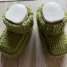 Baby - Schuhe Gr. 50/56 handgestrickt