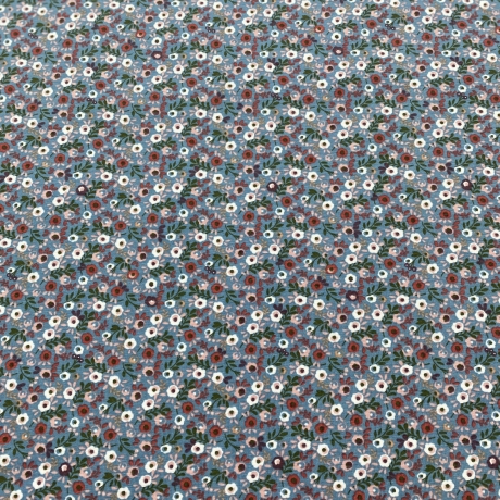 Meterware Jersey Stoff Baumwolljersey Kinder Blumen