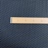 Weihnachtsstoff Stern Schwarzblau Baumwollstoff Popeline Poplin 