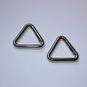 2x Karabiner Dreieck silber 25 mm 