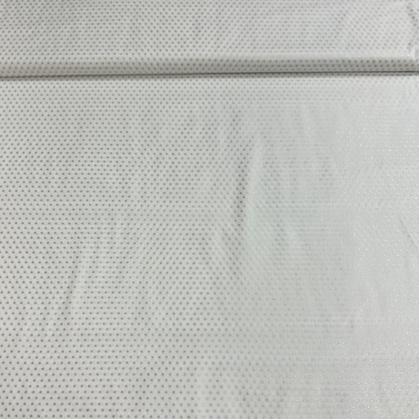 Weihnachtsstoff Stern Weiß Baumwollstoff Popeline Poplin 