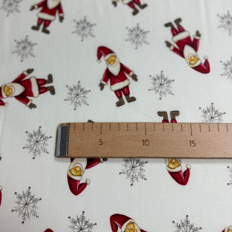 Weihnachtsstoff Baumwollstoff Popeline Poplin 