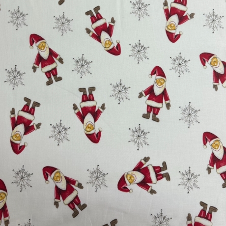 Weihnachtsstoff Baumwollstoff Popeline Poplin 