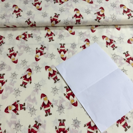 Weihnachtsstoff Baumwollstoff Popeline Poplin 