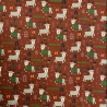 Jersey Stoff Weihnachten Kinderstoffe Winterreh