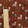 Jersey Stoff Weihnachten Kinderstoffe Winterreh