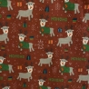 Jersey Stoff Weihnachten Kinderstoffe Winterreh