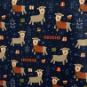 Jersey Stoff Weihnachten Kinderstoffe Weihnachtsstoff Reh
