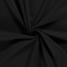 Rib Jersey Stoff | Ribjersey | Uni | Schwarz