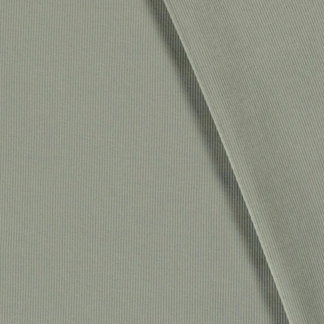Rib Jersey Stoff | Ribjersey | Uni | Alt Grün