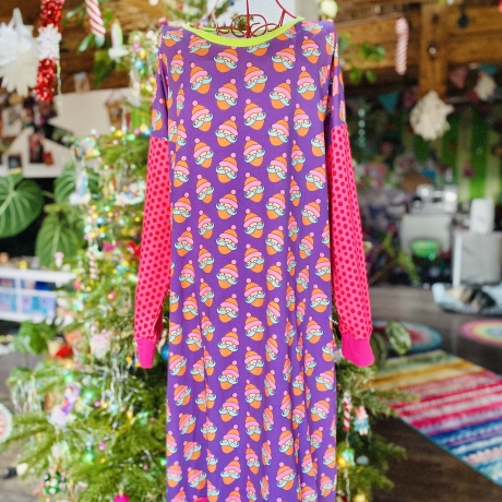 Kartoffelsackkleid Größe M-XL