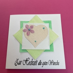 Karte Hochzeit  Karte Hochzeit