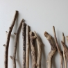 Treibholz Schwemmholz Driftwood 18 Äste  14 - 47 cm  **E10** 