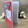 Karte zum Muttertag - Grußkarte - rot - Blumen - Alles Liebe