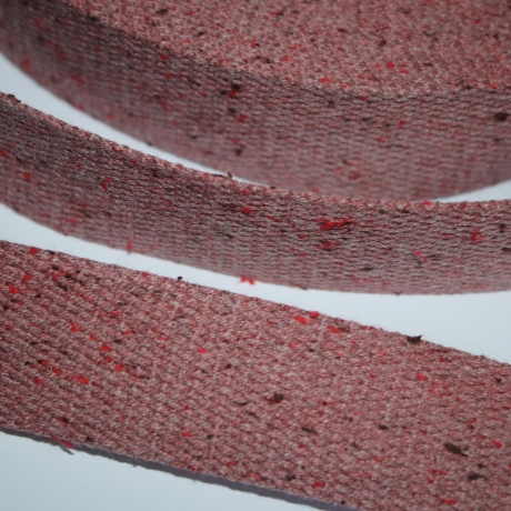Gurtband 30 mm MELIERT bordeaux rot rosa brombeere