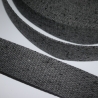 Gurtband 30 mm meliert GRAU schwarz anthrazit