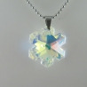 Kette Schneeflocke / Snowflake Crystal AB (643)