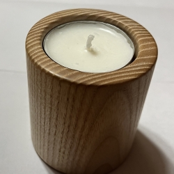 Holz Kerzenhalter natur | Kerzenständer Holz |Teelichthalter Holz