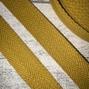 Gurtband uni Fischgrät Design 30 mm mustard senf