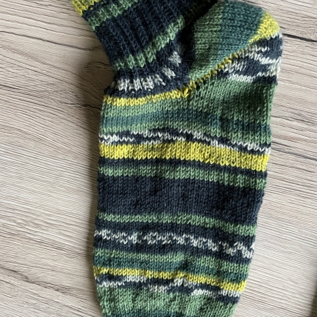 Handgestrickte  Socken Gr. 44/45
