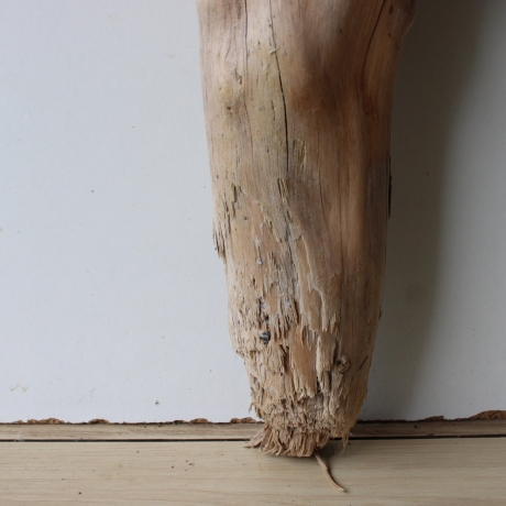Treibholz Schwemmholz Driftwood 1 knorrige  Skulptur  48 cm 
