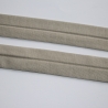 Schrägband Jersey mit Elasthan-Anteil grau hellgrau 20 mm