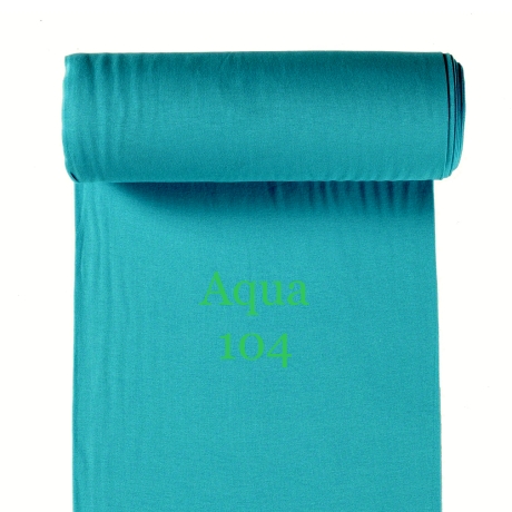 Bündchen 265gr/m2 Aqua