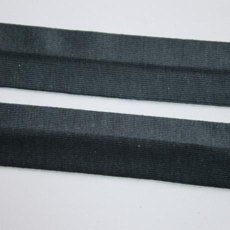 Schrägband 20 mm dunkelblau blau elastisch Jersey-Schrägband