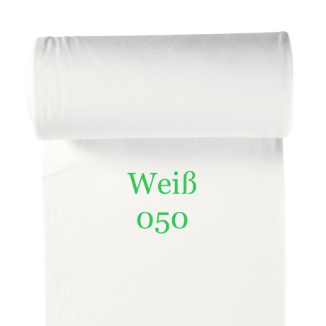 Bündchen 265gr/m2 Weiß