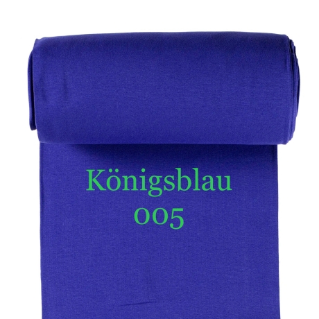 Bündchen 265gr/m2 Königs Blau