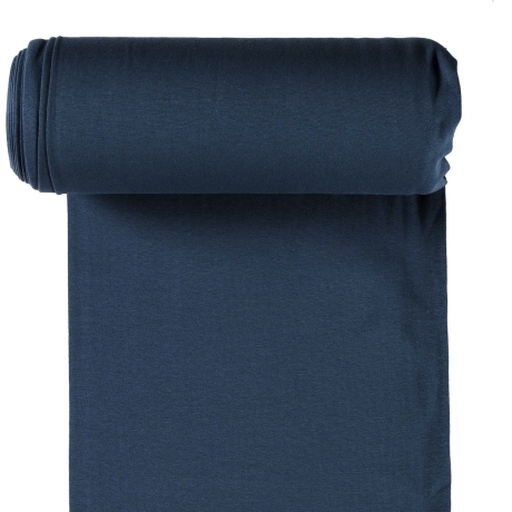 Bündchen 265gr/m Stahl Blau