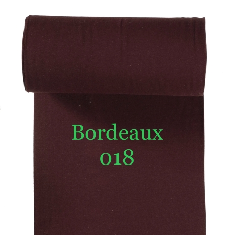 Bündchen 265gr/m2 Bordeaux